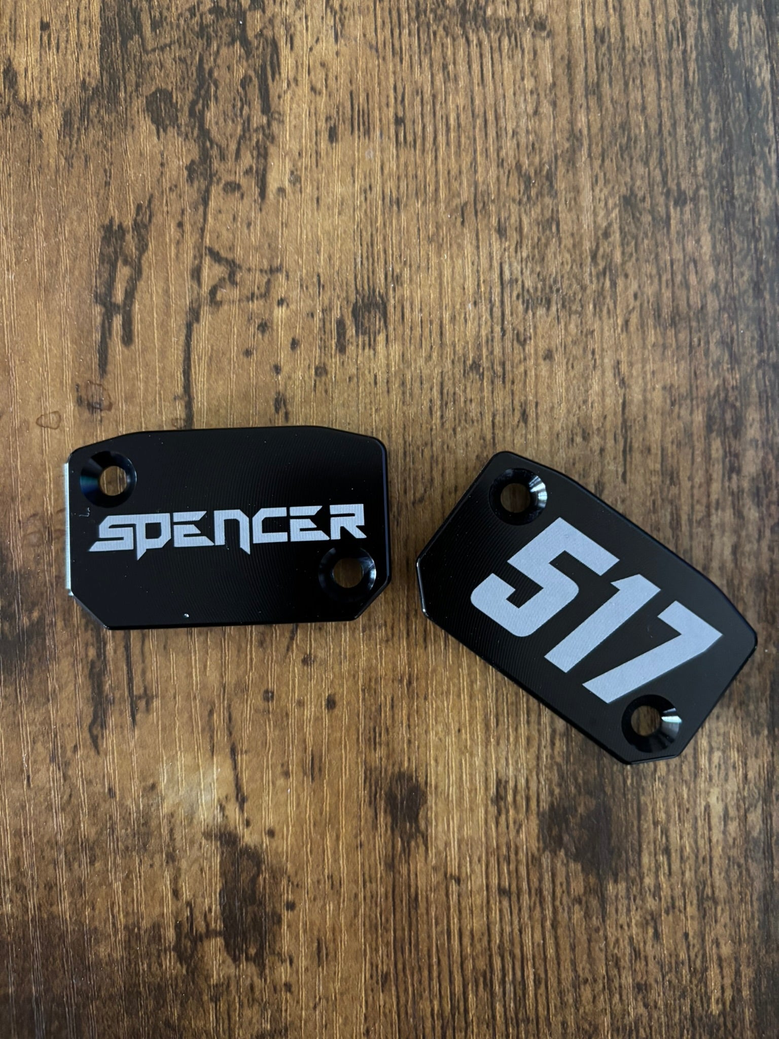 Custom Dirt Bike Control Caps