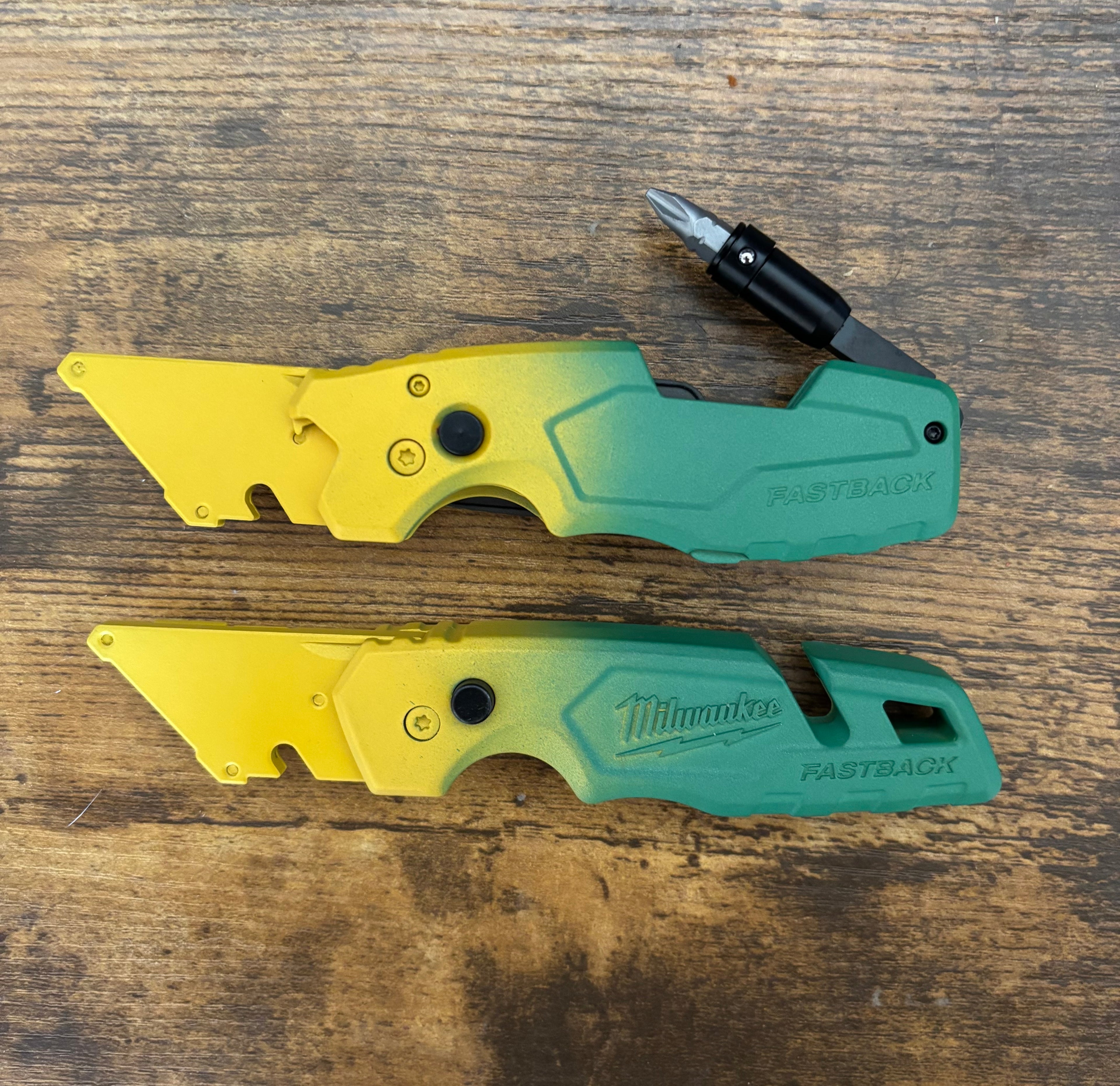 Milwaukee 6in1 Fastback Yellow Green FADE