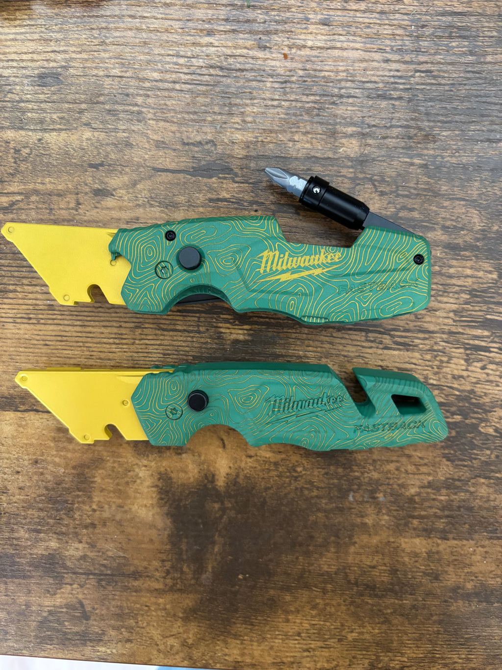 Milwaukee 6in1 Fastback Yellow Green TOPO