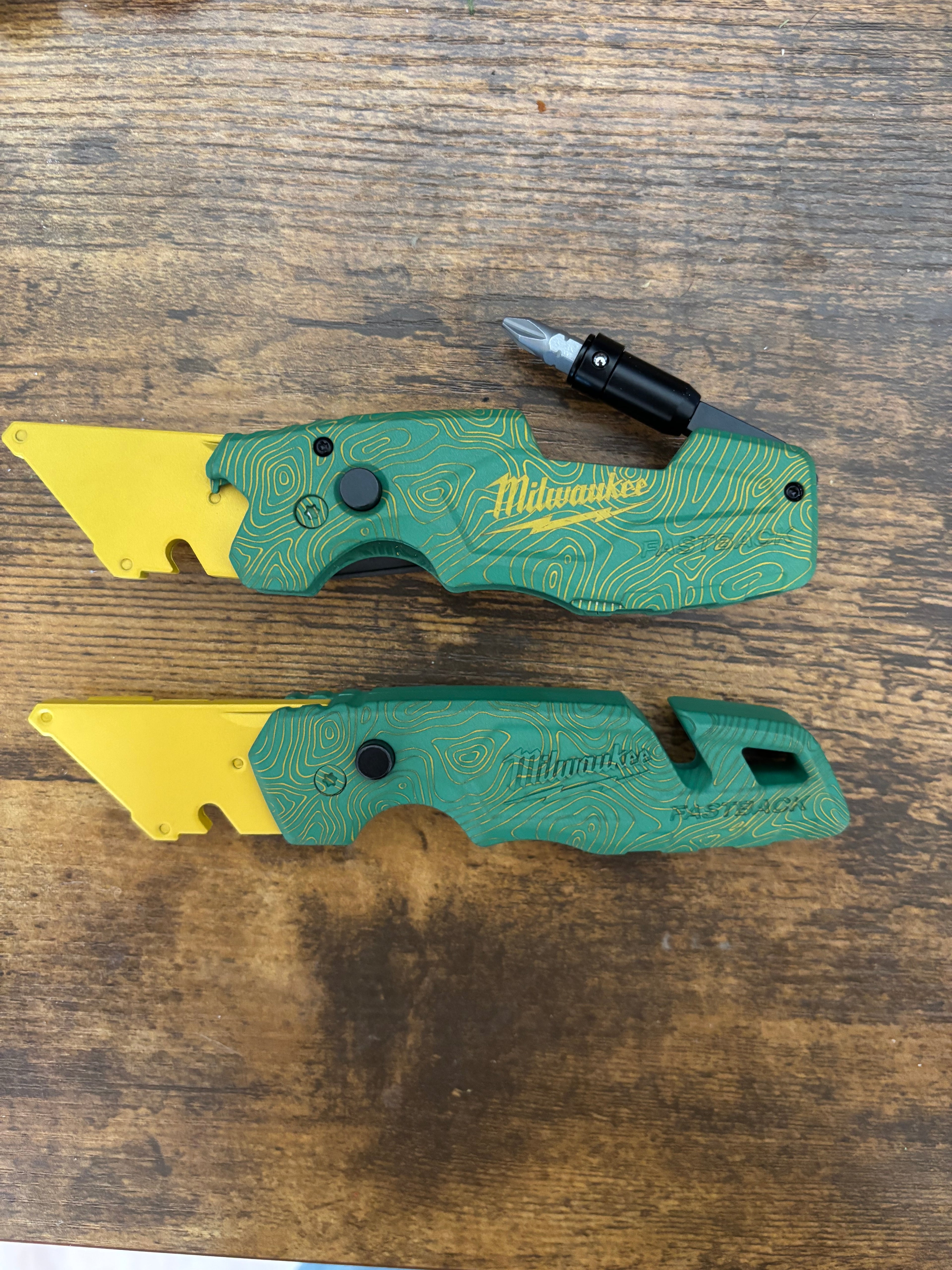 Milwaukee 6in1 Fastback Yellow Green TOPO