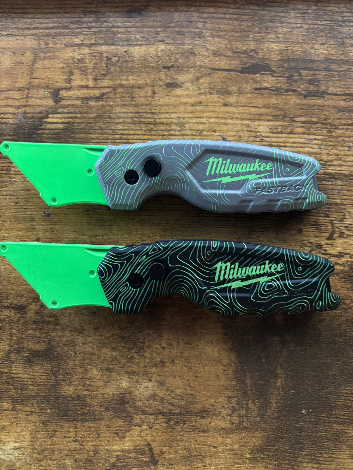 Milwaukee Compact Fastback Neon Green Black TOPO 1500