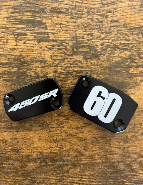 2024 - 2026 Kawasaki 450 Custom Engraved Brake / Clutch Caps