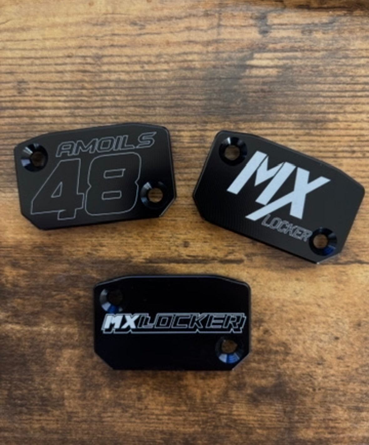 2024 - 2026 Kawasaki 450 Custom Engraved Brake / Clutch Caps