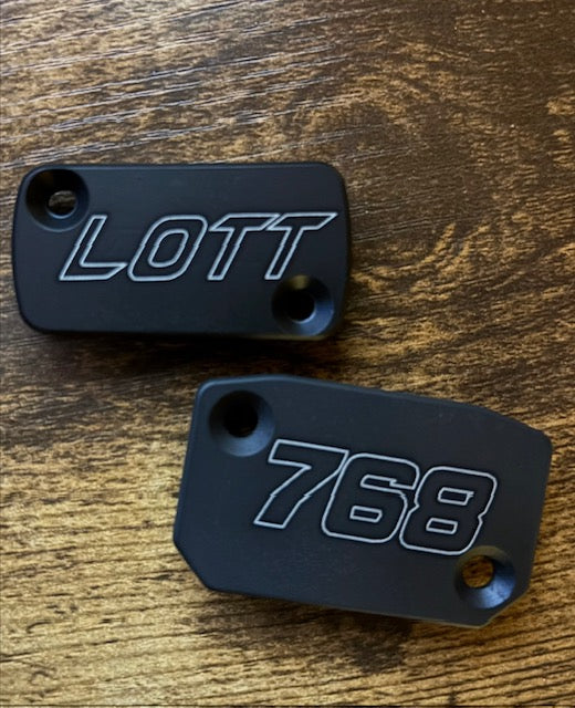 Honda CR 125 250 CRF 250 450 Engraved Brake Cap