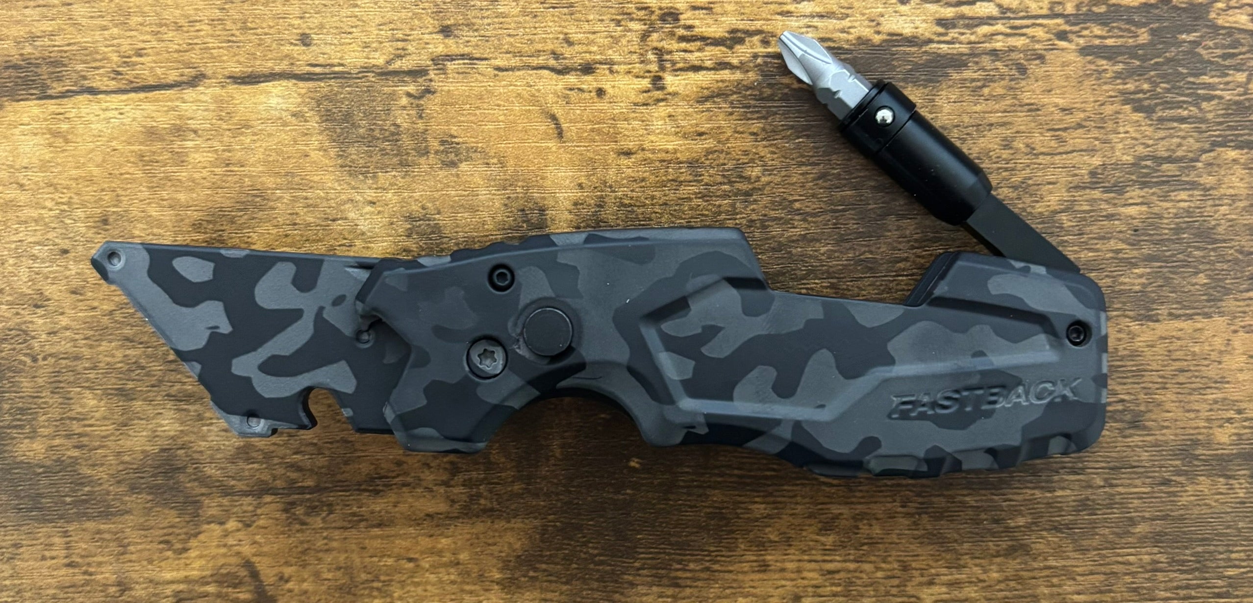 Milwaukee 6in1 Fastback Shadow Camo Black Grey