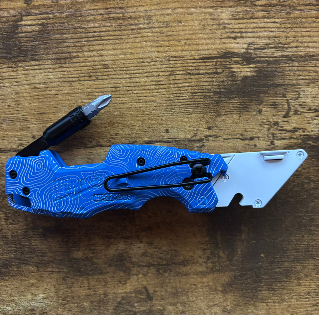 Milwaukee 6in1 Fastback Blue White TOPO
