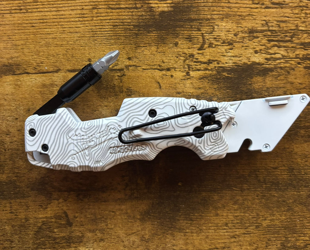Milwaukee 6in1 Fastback White Grey TOPO