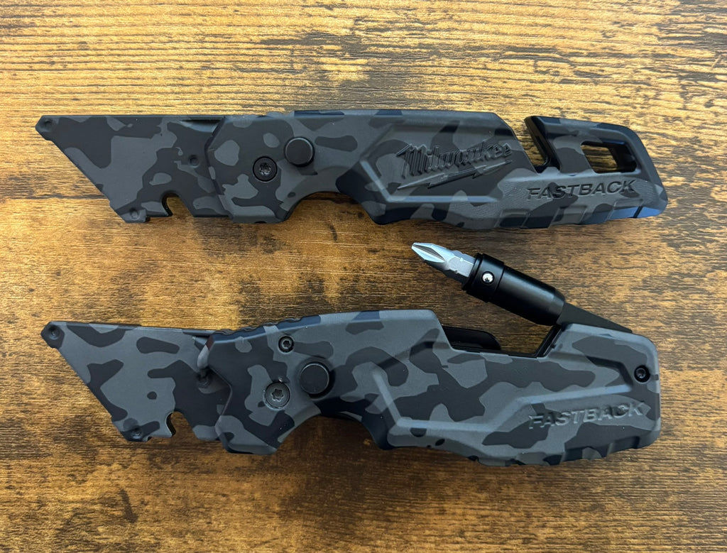 Milwaukee 6in1 Fastback Shadow Camo Black Grey