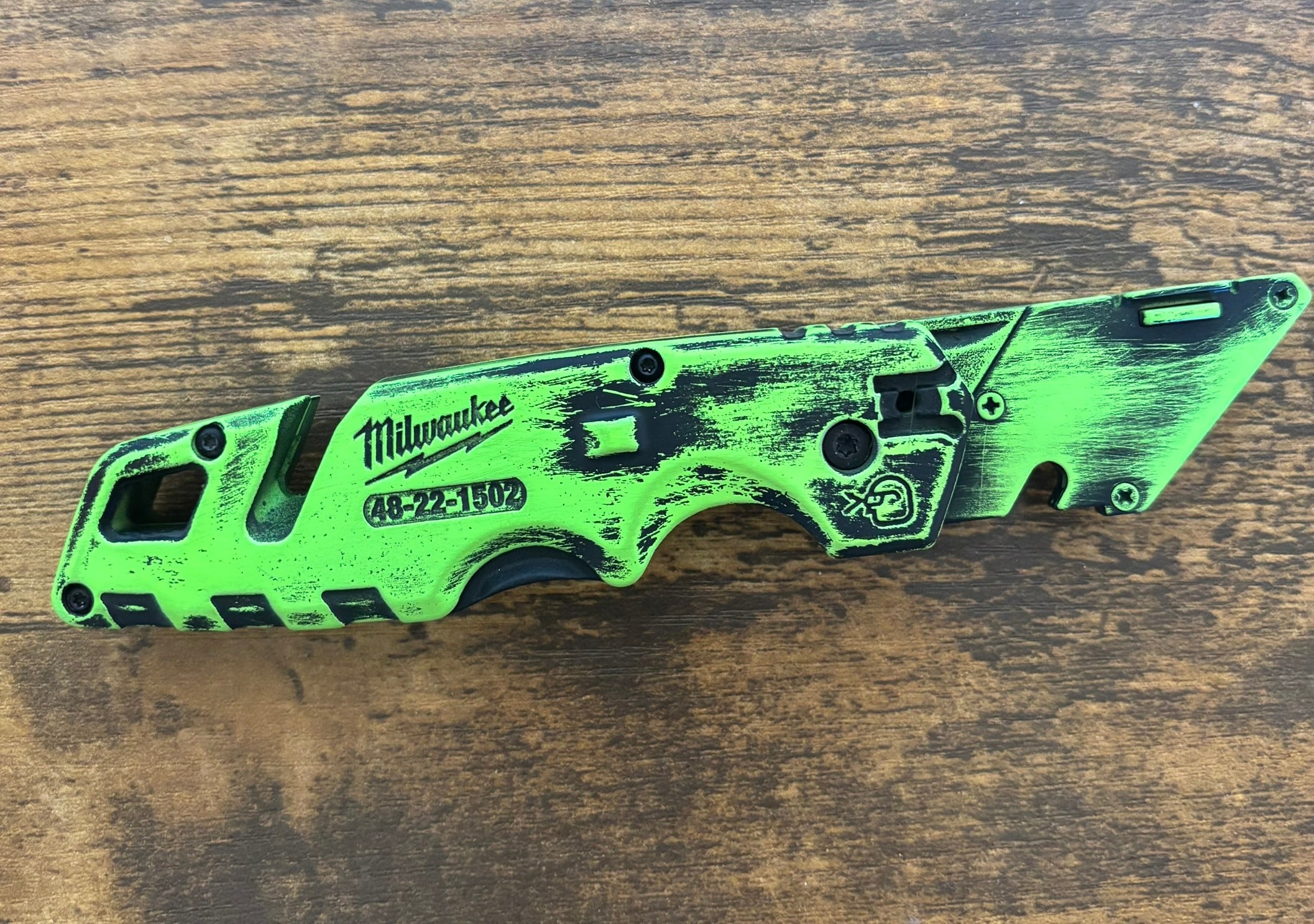 Milwaukee Fastback Safety Yellow Distressed 1502